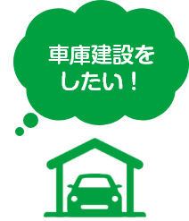 車庫建設をしたい！