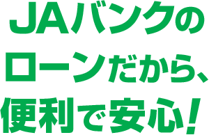 マイカーローン商品概要 Jaようてい Jaネットローン